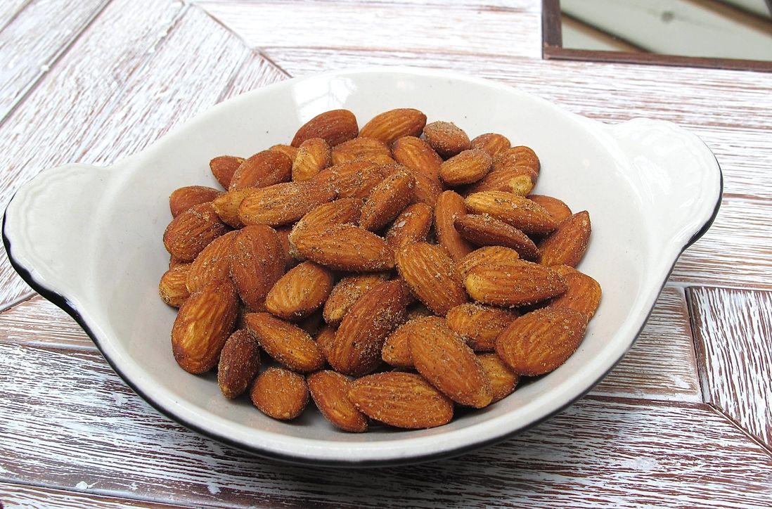 Spicy Smoked Almonds<br>
